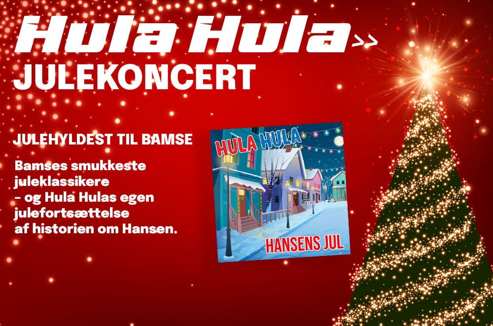 Hula Hula Julekoncert 2025